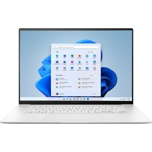 Laptop ASUS Zenbook S16 OLED UM5606WA-RK276X, AMD Ryzen AI 9 HX 370, 16inch, RAM 32GB, SSD 1TB, AMD Radeon 890M Graphics, Windows 11 Pro, Scandinavian White [2]