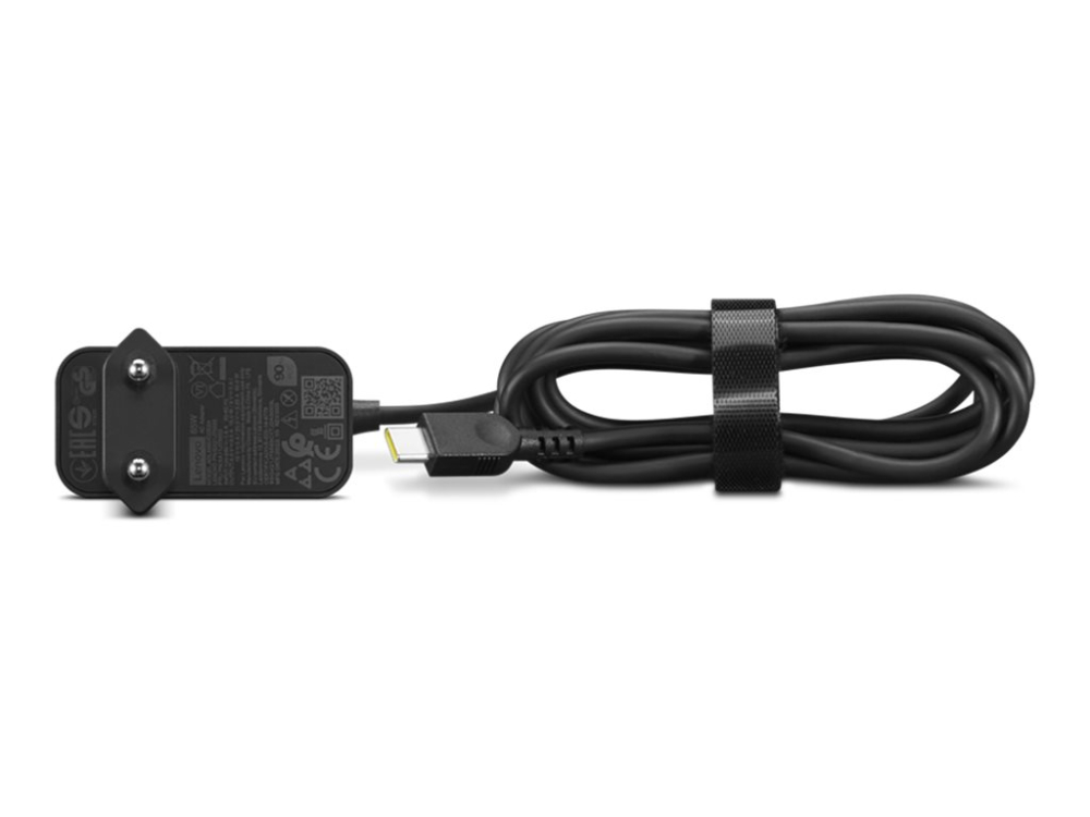 Lenovo - Adaptor de alimentare USB-C - AC 100-240 V - 65 W - Europa - negru [3]