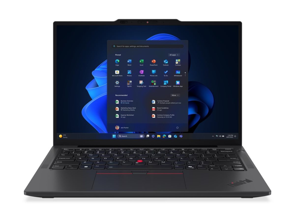 Lenovo ThinkPad X13 Gen 6 21RK - PC AI - design cu balamale la 180 de grade - Intel Core Ultra 5 - 225U / până la 4,8 GHz - Win 11 Pro - Intel Graphics - 32 GB RAM - SSD de 512 GB TCG Opal Encryption [3]