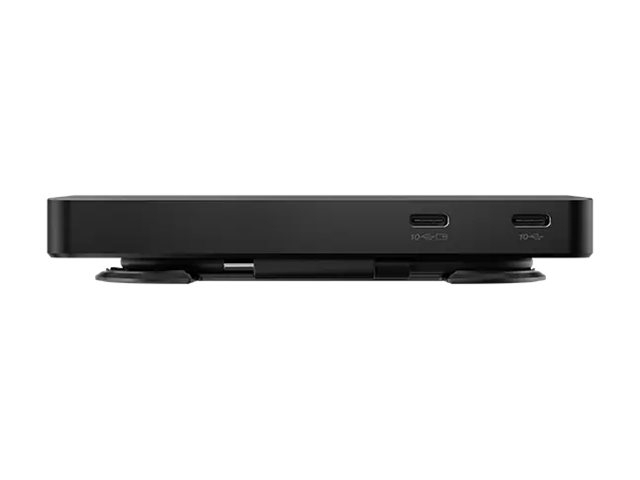 Stație de andocare de călătorie LENOVO USB-C cu ecran dual 1xHDMI2.1 1xDP1.4 1xUSB-A 2xUSB-C 1xRJ45 fără adaptor CA [4]