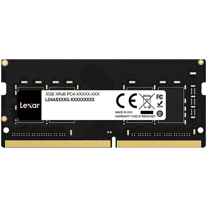Lexar DDR4 16GB 260 PIN So-DIMM 3200Mbps, CL22, 1.2V- BLISTER Package [1]