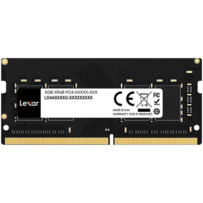 Lexar DDR4 8GB 260 PIN So-DIMM 3200Mbps, CL22, 1.2V- BLISTER Package [1]