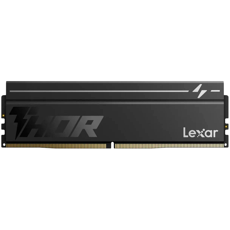 Lexar THOR 2.0 8GB DDR5 6000 CL38 1.3V Memory with heatsink, Single pack, Black Color [1]