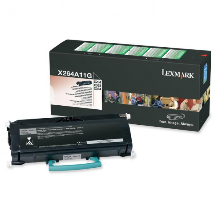 Cartus toner Lexmark Black Return Program X264A11G [1]