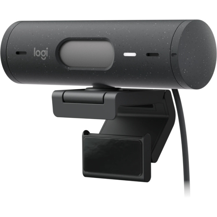 Webcam Logitech BRIO 500 Full HD 1080p, USB-C, microfon integrat, auto light correction [3]