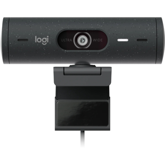 Webcam Logitech BRIO 500 Full HD 1080p, USB-C, microfon integrat, auto light correction [2]