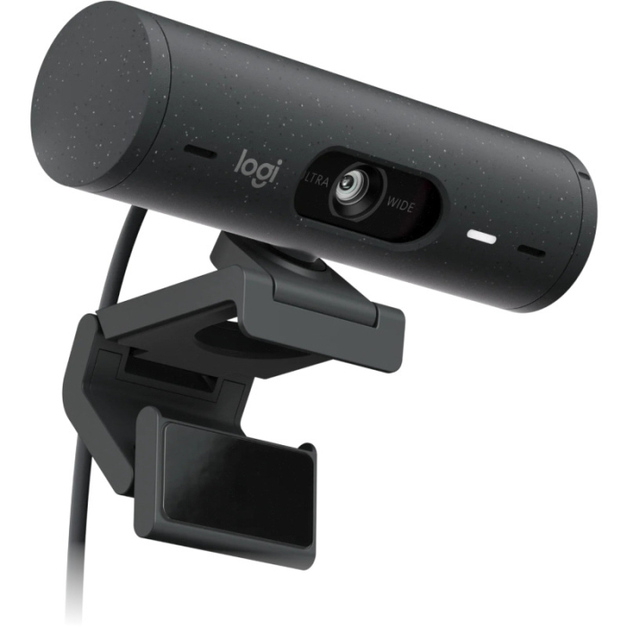 Webcam Logitech BRIO 500 Full HD 1080p, USB-C, microfon integrat, auto light correction [4]