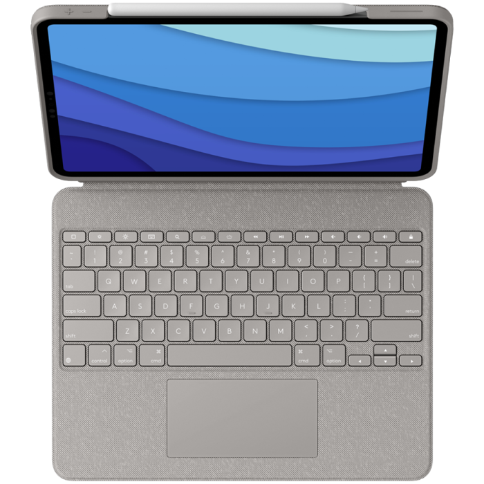 LOGITECH Combo Touch for iPad Pro 12.9-inch (5th gen) - SAND - UK [2]