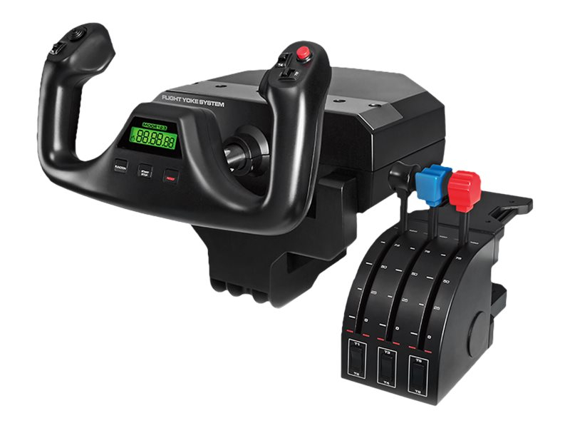 LOGITECH Flight Yoke System Yoke and throttle wired for PC [3]