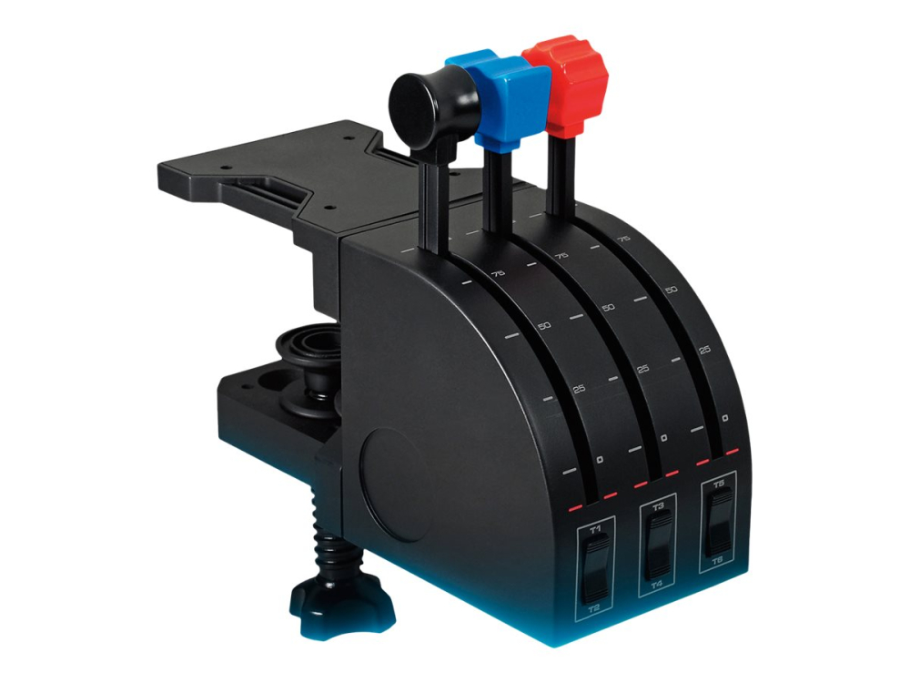 LOGITECH Flight Yoke System Yoke and throttle wired for PC [7]