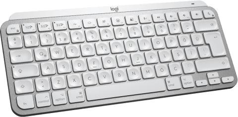 Tastatura wireless iluminata Logitech MX Keys Mini for Mac Minimalist Pale Grey US Layout (920-010526) - LOGITECH [2]