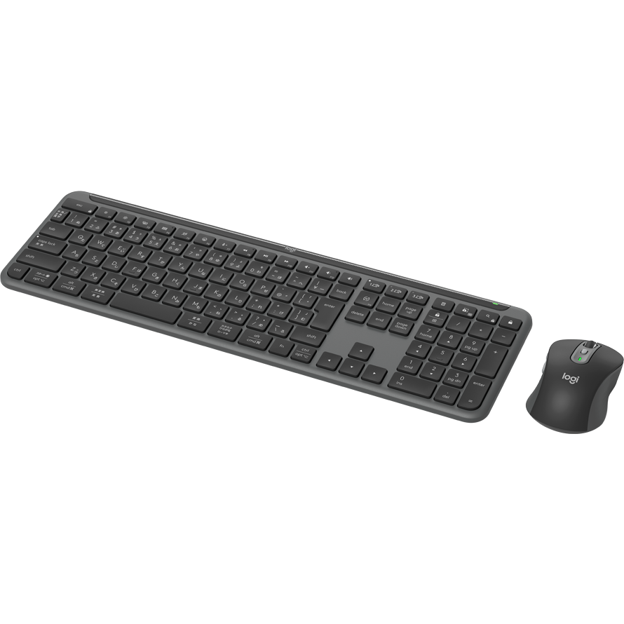Kit tastatura si mouse wireless Logitech Signature Slim Combo MK950 for Business Grafit US Layout (920-012508) - LOGITECH [4]
