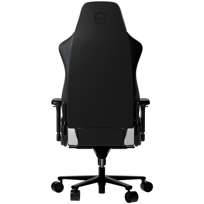 LORGAR Base 311, Gaming chair, PU eco-leather, 1.8 mm metal frame, multiblock mechanism, 4D armrests, 5 Star aluminium base, Class-4 gas lift, 75mm PU casters, Black + white [4]