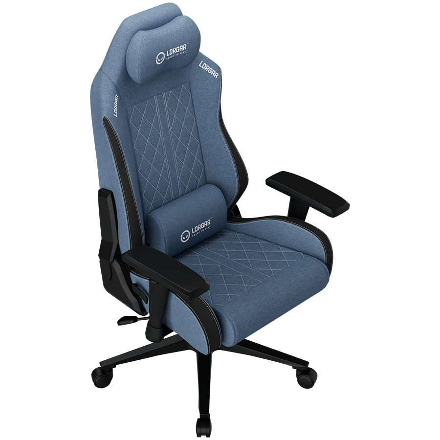 LORGAR CHA41, Ergonomic Gaming Chair Advanced, premium anti-stain fabric, Blue [16]