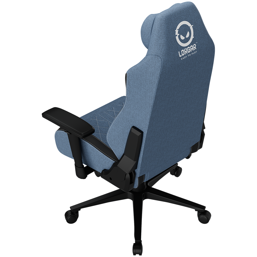 LORGAR CHA41, Ergonomic Gaming Chair Advanced, premium anti-stain fabric, Blue [8]
