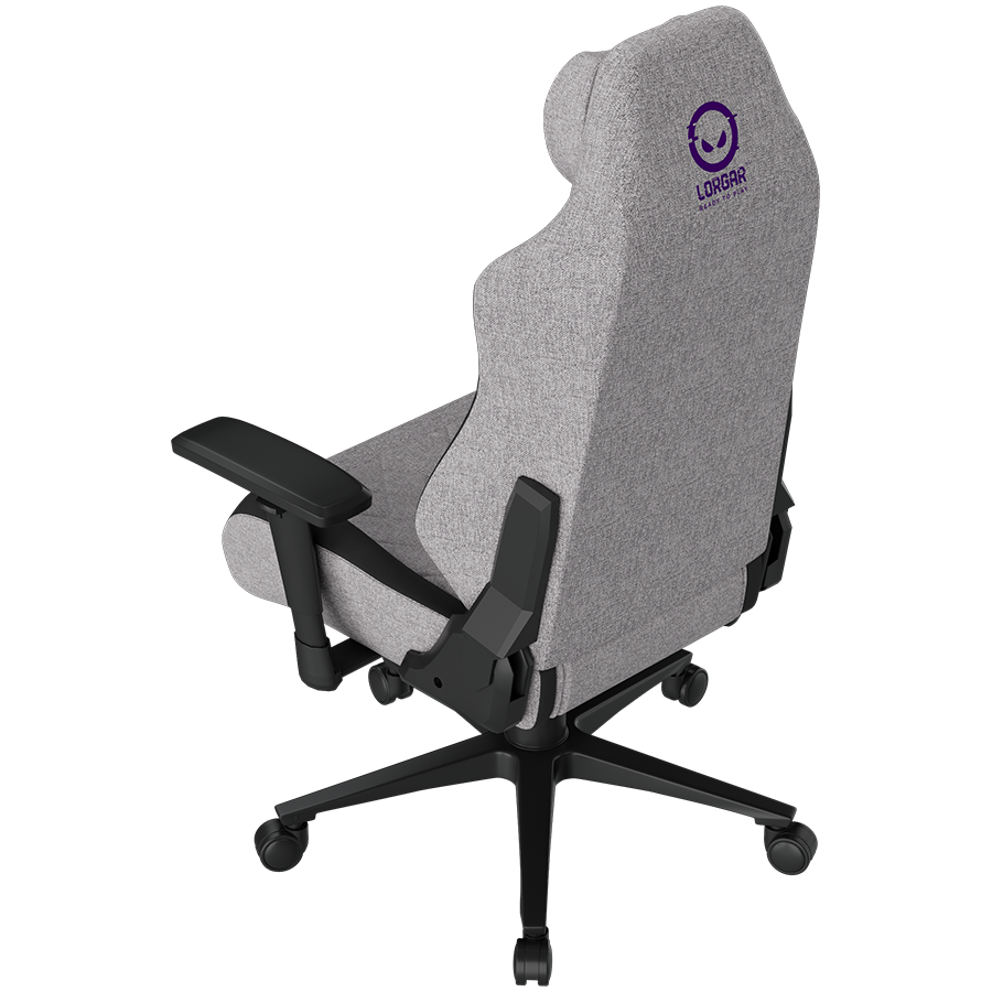 LORGAR CHA41, Ergonomic Gaming Chair Advanced, premium anti-stain fabric, Grey [7]