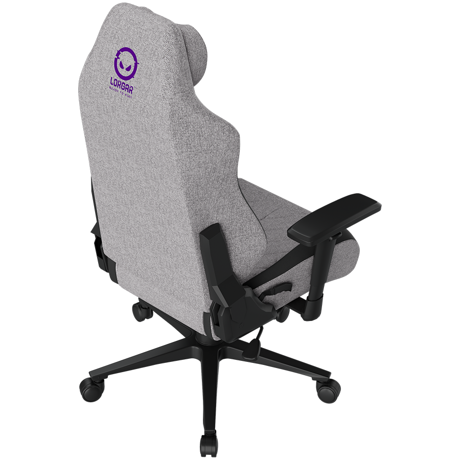 LORGAR CHA41, Ergonomic Gaming Chair Advanced, premium anti-stain fabric, Grey [10]