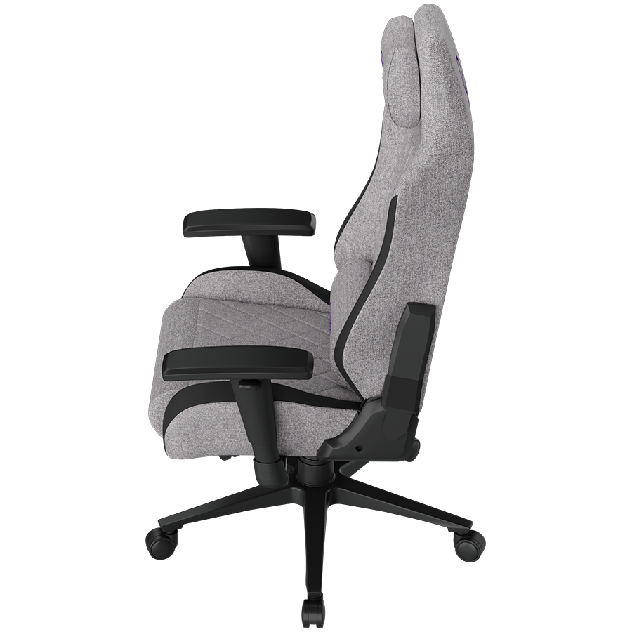 LORGAR CHA41, Ergonomic Gaming Chair Advanced, premium anti-stain fabric, Grey [4]