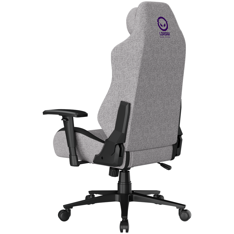 LORGAR CHA41, Ergonomic Gaming Chair Advanced, premium anti-stain fabric, Grey [6]