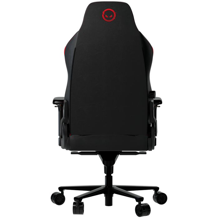 LORGAR Embrace 533, Gaming chair, PU eco-leather, 1.8 mm metal frame, multiblock mechanism, 4D armrests, 5 Star aluminium base, Class-4 gas lift, 75mm PU casters, Black + red [4]