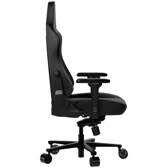 LORGAR Embrace 533, Gaming chair, PU eco-leather, 1.8 mm metal frame, multiblock mechanism, 4D armrests, 5 Star aluminium base, Class-4 gas lift, 75mm PU casters, Black [4]