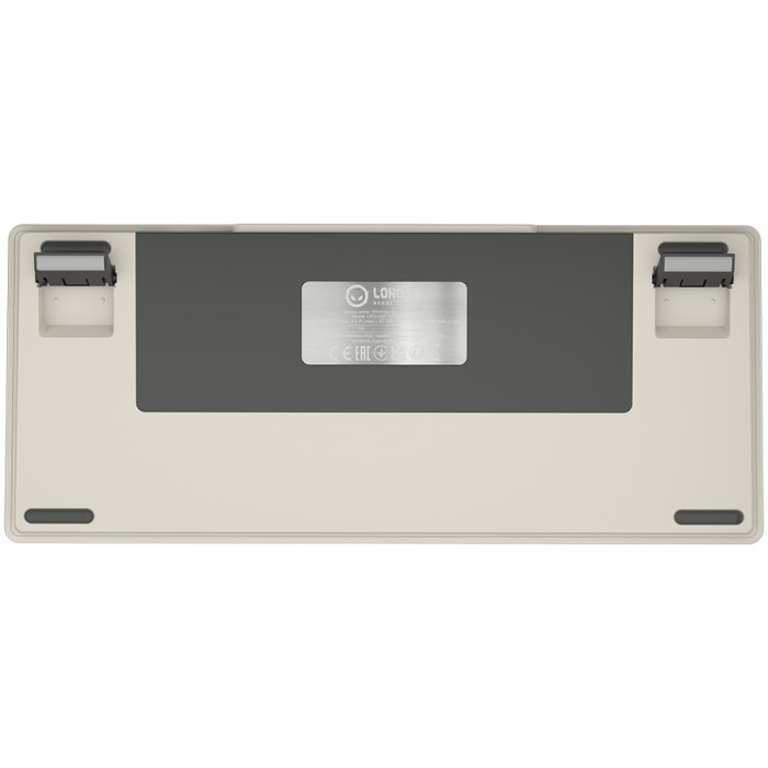 LORGAR KBP7075W, Wireless 75% Mechanical Gaming Keyboard Pro, Beige, EN layout [8]