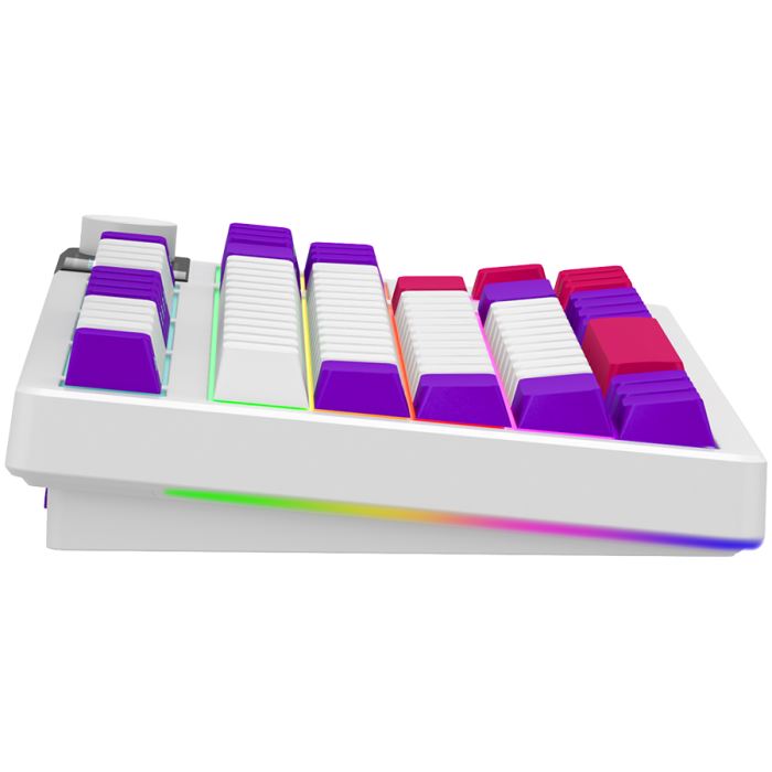 LORGAR KBP70TKLW, Wireless TKL Mechanical Gaming Keyboard Pro, White, EN layout [4]