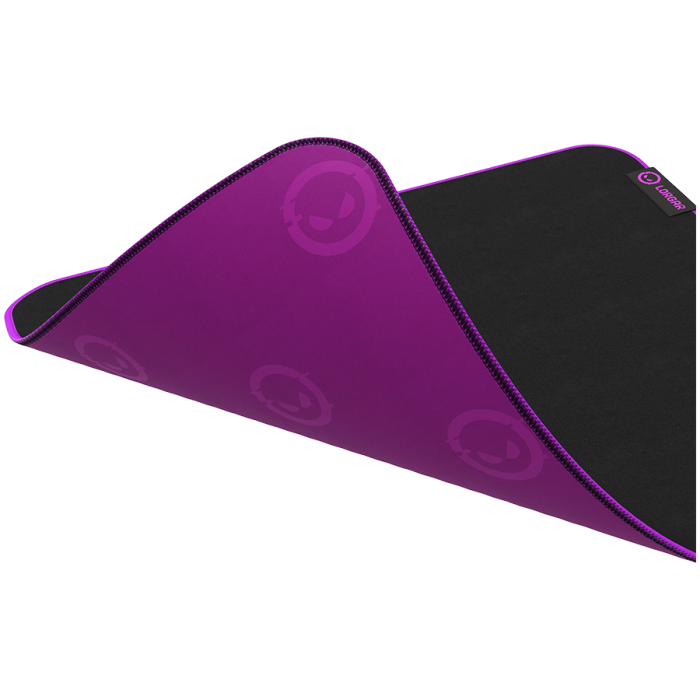 Lorgar Main 313, Gaming mouse pad, High-speed surface, Purple anti-slip rubber base, size: 360mm x 300mm x 3mm, weight 0.195kg [5]