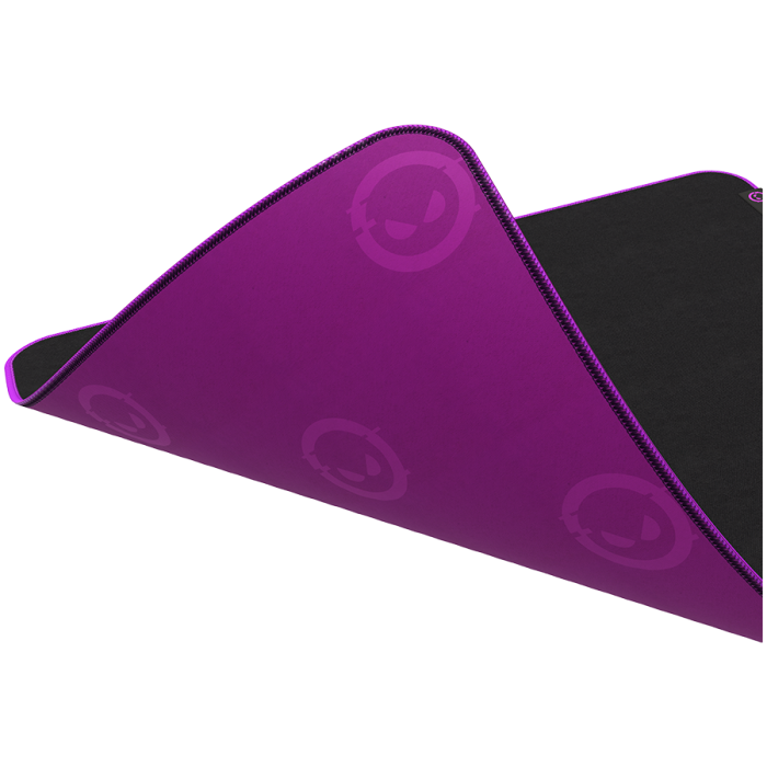 Lorgar Main 315, Gaming mouse pad, High-speed surface, Purple anti-slip rubber base, size: 500mm x 420mm x 3mm, weight 0.39kg [5]