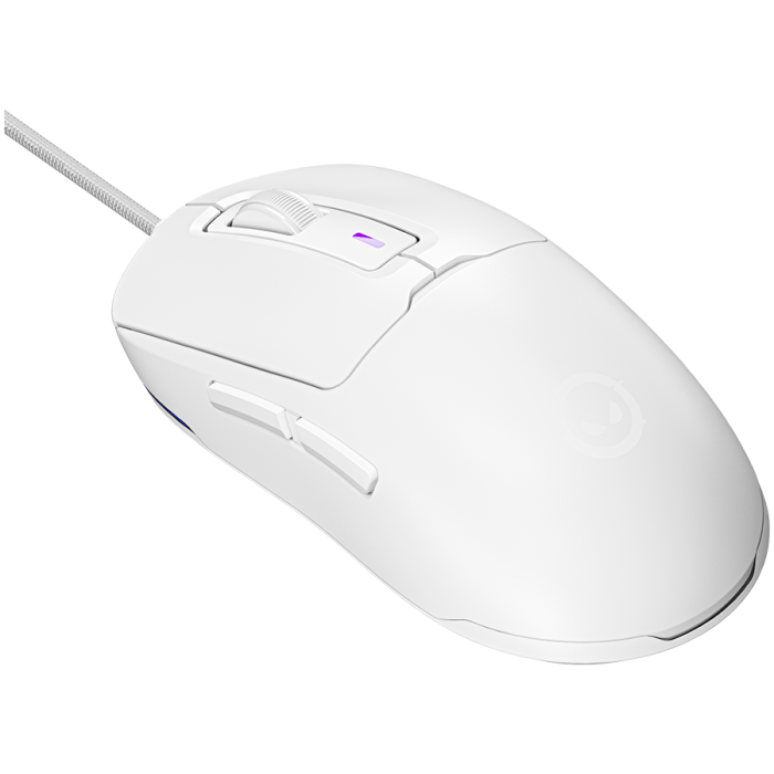 LORGAR MSA10, Ultralight Wired Gaming Mouse Advanced, white [2]