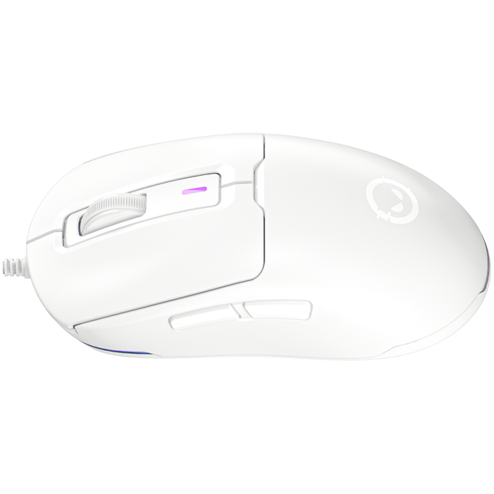 LORGAR MSA10, Ultralight Wired Gaming Mouse Advanced, white [3]
