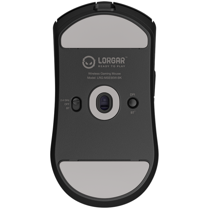 LORGAR MSE90W, Magnesium Alloy Wireless Gaming Mouse Elite, Black [10]