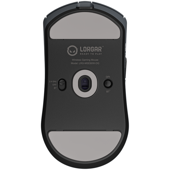 LORGAR MSE90W, Magnesium Alloy Wireless Gaming Mouse Elite, Dark Grey [10]