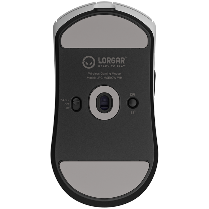 LORGAR MSE90W, Magnesium Alloy Wireless Gaming Mouse Elite, White [10]