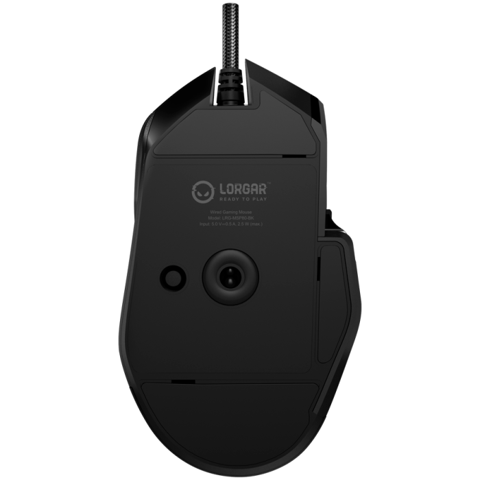 LORGAR MSP80, 8000 Hz Gaming Mouse Pro, Black [7]