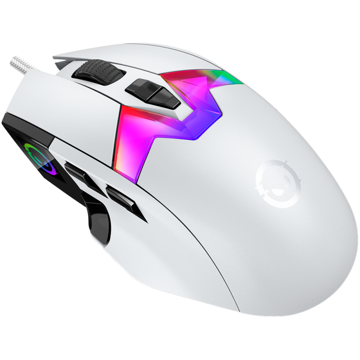 LORGAR MSP80, 8000 Hz Gaming Mouse Pro, White [2]