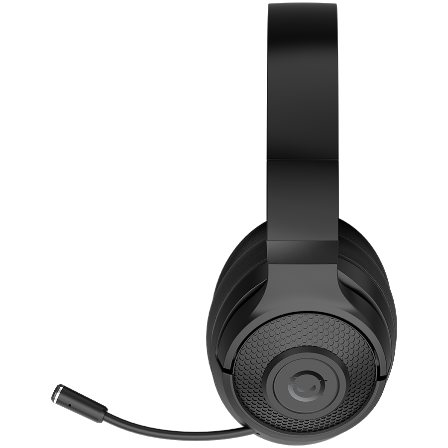LORGAR Noah 500, Wireless Gaming headset with microphone, JL7006, BT 5.3, battery life up to 58 h (1000mAh), USB (C) charging cable (0.8m), 3.5 mm AUX cable (1.5m), size: 195*185*80mm, 0.24kg, black [2]