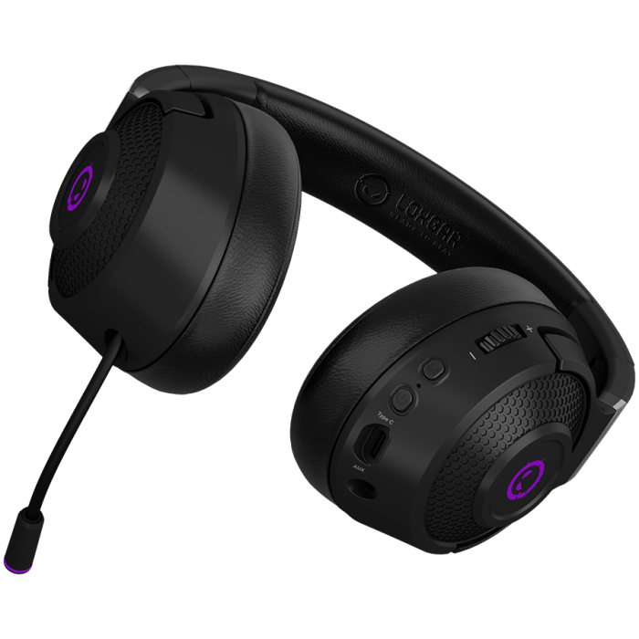 LORGAR Noah 702, Wireless Gaming Headset, black [6]