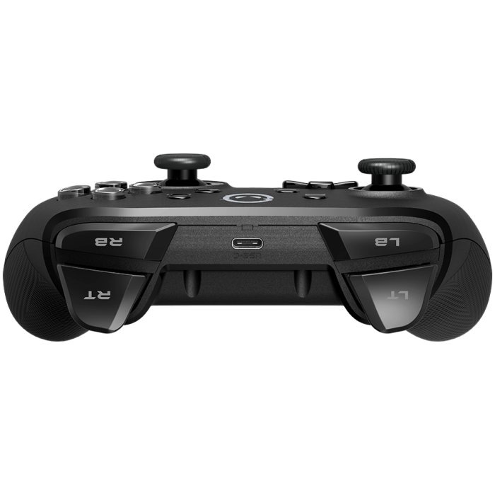 LORGAR TRIX-510, Gaming controller, Black, BT5.0 Controller with built-in 600mah battery, 1M Type-C charging cable ,6 axis motion sensor support nintendo switch ,android,PC, IOS13, PS3, normal size do [4]