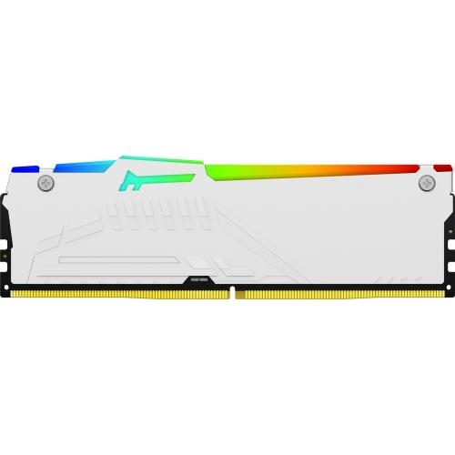 Memorie Kingston Fury Beast RGB White Intel XMP 3.0/AMD EXPO, 16GB, DDR5-6000MHz, CL36 [2]