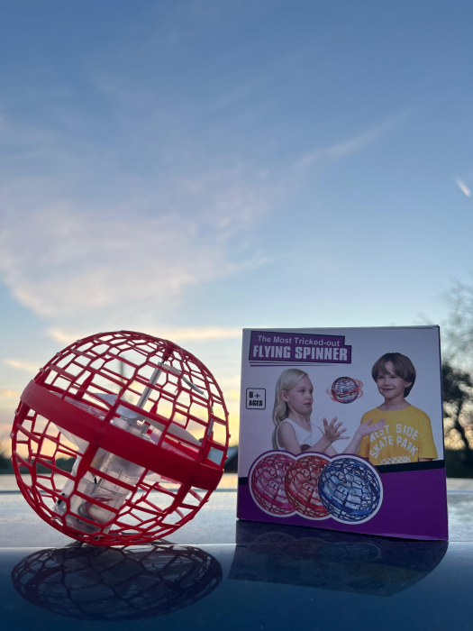 Minge zburatoare cu LED, tip drona, Flynova Pro, incarcare USB, cu controller [3]