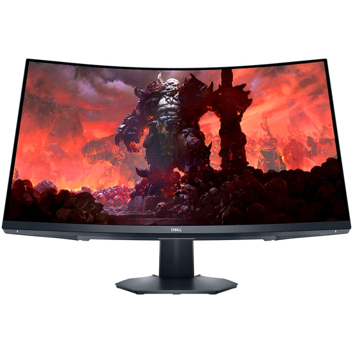 Monitor LED Dell Gaming S3222DGM, 31.5" QHD 2560x1440 165Hz VA Panel 16:9 Curved 99% sRGB, 350 cd/m2, 3000:1, 178/178, 1ms (MPRT) / 2ms GtG (gray to gray), Flicker Free, 2xHDMI, 1xDP, Audio Jack, Free [3]