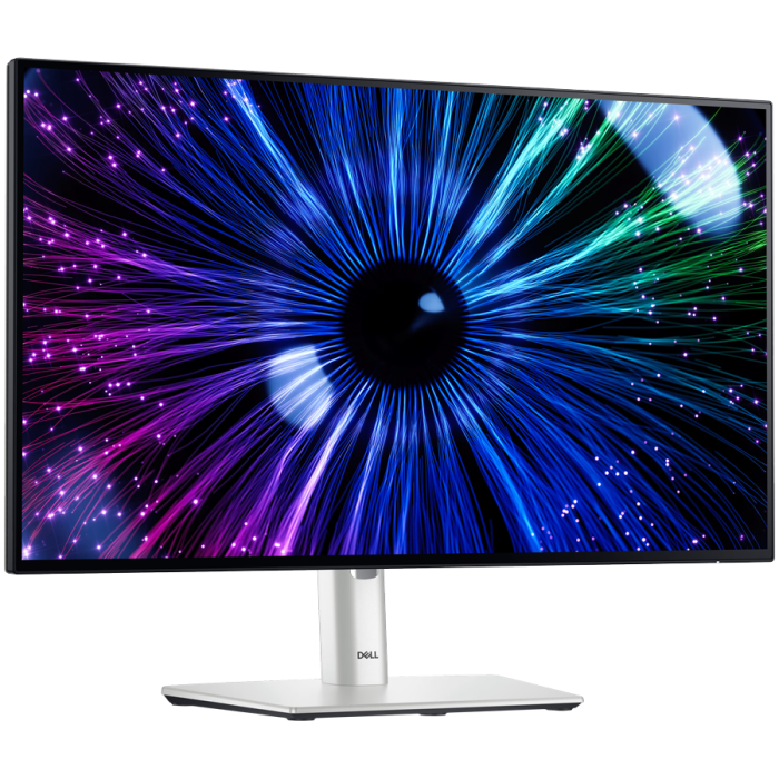 Monitor LED Dell UltraSharp U2424H, 23.8" 1920x1080 16:9 120Hz IPS AG sRGB 100%, 178/178, 1000:1, 250cd/m, 5ms(fast)/8ms(normal), Light Sensor, 1xDP/1xHDMI/1xDP Out/1xUSB-C Up/2xUSB3.2/1xAudio Jack +  [2]