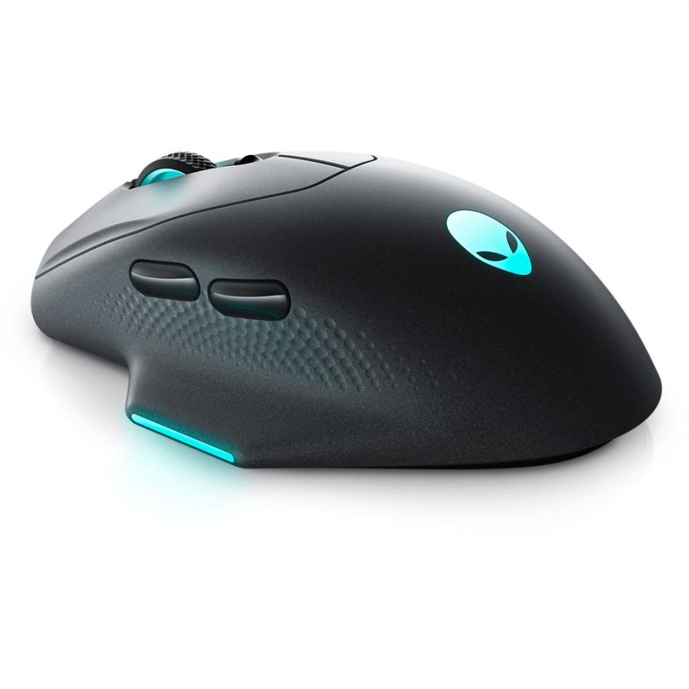 Mouse Gaming Wireless DELL AW620M, 26000 dpi, Negru [2]