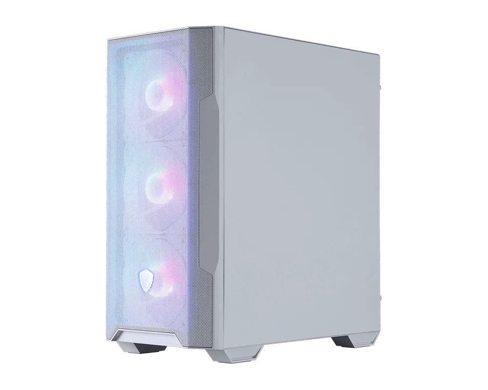 Carcasa PC MSI MAG FORGE M100R, mATX / Mini-ITX, Sticla securizata, Ventilatoare A-RGB incluse, Negru (MAG FORGE M100R) - MSI [2]