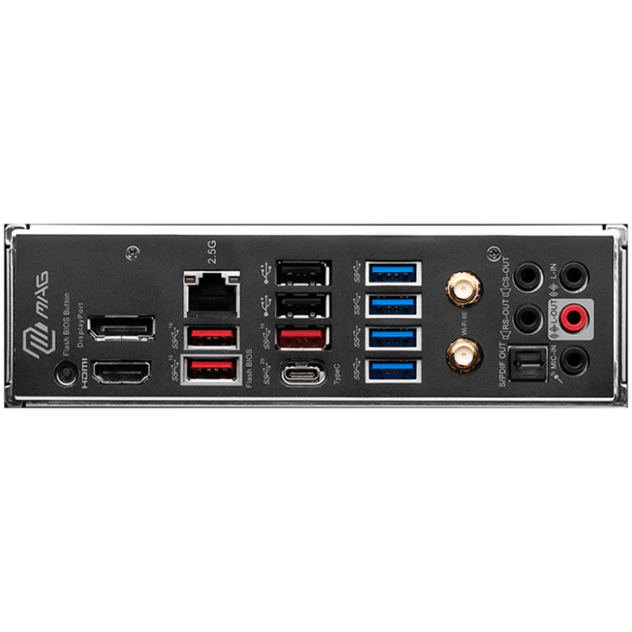 MSI Main Board Desktop MAG B650 TOMAHAWK WIFI (AM5,4x DDR5,HDMI,DP,2x PCI-E x16,1x PCI-E x1,3xM.2,6xSATA 6G,6x USB 2.0,6x USB 3.2 Gen1 Type A,3x USB 3.2 Gen2 Type A,1x USB 3.2 Gen2 Type C,1x USB 3.2 G [3]