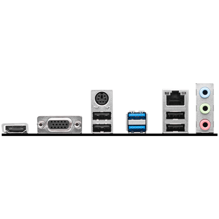 MSI PRO H610M-E DDR4, Micro-ATX, Socket 1700, Dual Channel DDR4 3200(OC)MHz, 1x PCIe x16 slots, 1x M.2 slots, 1x HDMI, 1 x VGA, 2x USB 3.2 Gen 1, 4x USB 2.0, 3Y [3]