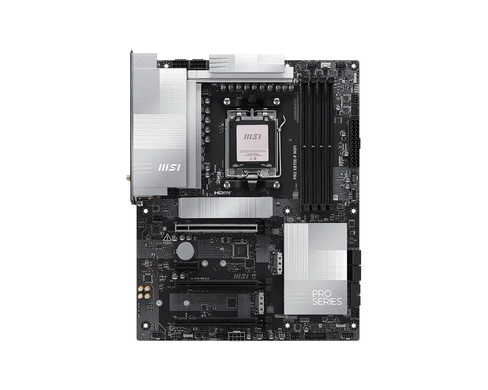 Placa de baza MSI PRO X870E-P WIFI AM5 ATX (PRO X870E-P WIFI) - MSI [2]