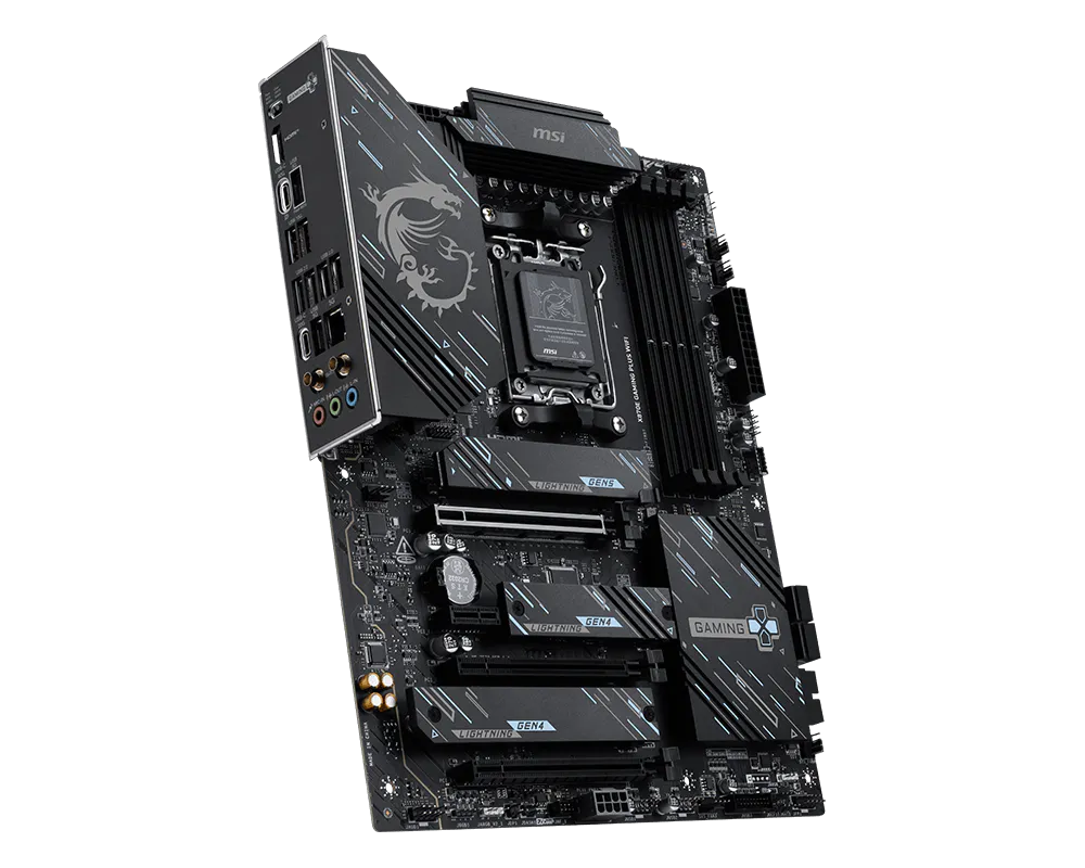 Placa de baza MSI X870E GAMING PLUS WIFI Socket AM5 ATX (X870E GAMING PLUS WIFI) - MSI [4]