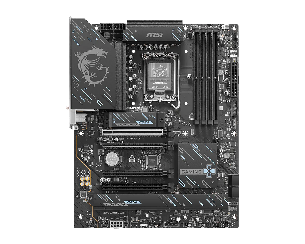Placa de baza MSI Z890 GAMING WIFI, Socket LGA 1851, ATX (Z890 GAMING WIFI) - MSI [2]